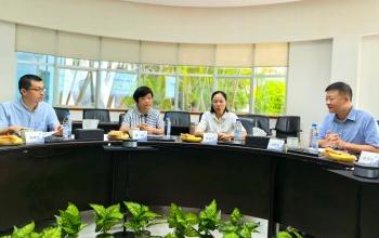 厦门市标准化与质量品牌协会理事长曾琳率队调研suncitygroup太阳集团